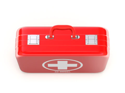 Firs Aid Kit Case 3D Model