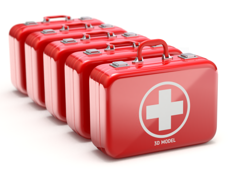 Firs Aid Kit Case 3D Model