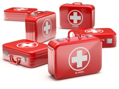 Firs Aid Kit Case 3D Model
