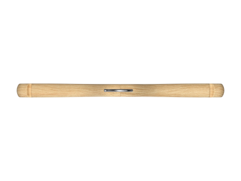 Wooden Clothes Hanger with Clips 3D 模型