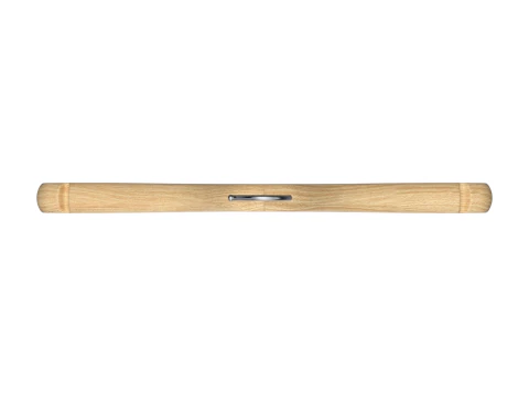 Wooden Clothes Hanger with Clips 3D Model