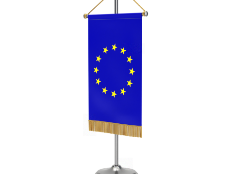 Desk Flag 3D Модель