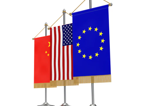 Masa Bayrağı 3D Model