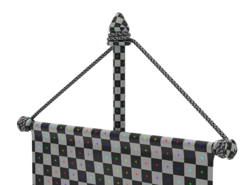 Desk Flag Modelo 3D