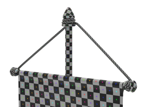 Masa Bayrağı 3D Model