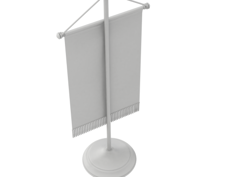 Desk Flag Modelo 3D