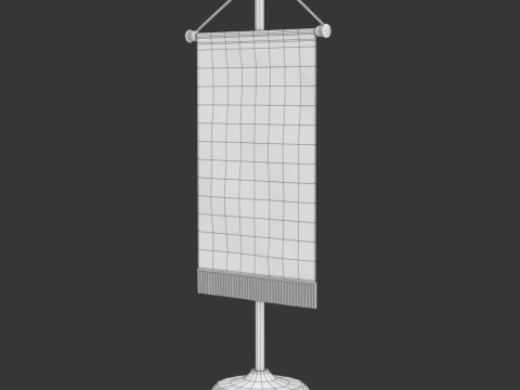 Desk Flag Modelo 3D