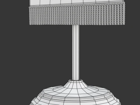 Masa Bayrağı 3D Model