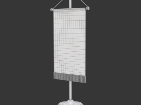 Desk Flag Modelo 3D