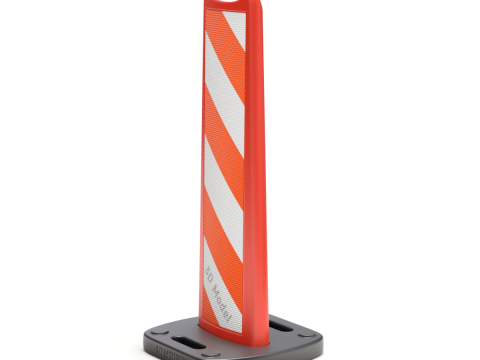 Vertical Panel Channelizer 3D Модель
