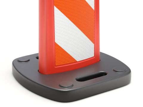 Vertical Panel Channelizer 3D Модель