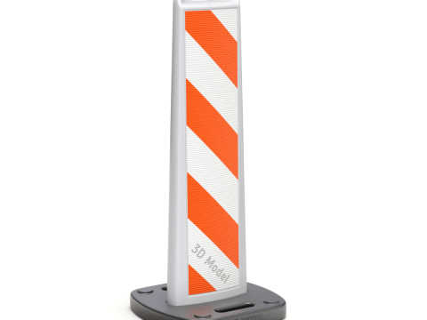 Vertical Panel Channelizer 3D Модель