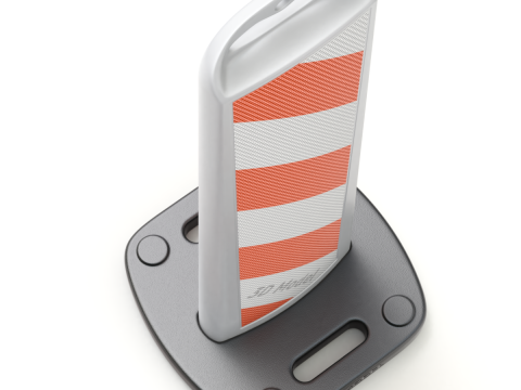 Vertical Panel Channelizer 3D Модель