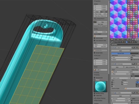 Vertical Panel Channelizer 3D Модель
