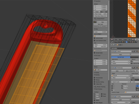 Vertical Panel Channelizer 3D Модель