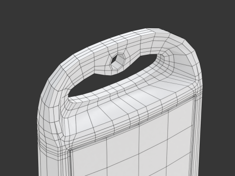 Vertical Panel Channelizer 3D Модель