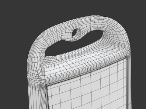 Vertical Panel Channelizer 3D Модель