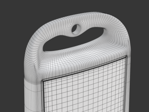 Vertical Panel Channelizer 3D Модель