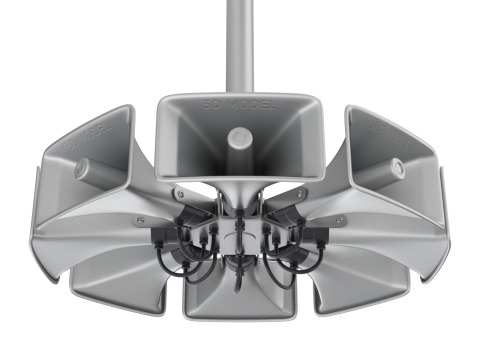Public Address Speakers 3D Модель
