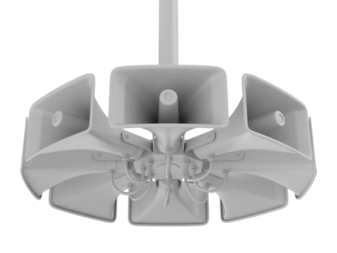 Public Address Speakers 3D Модель