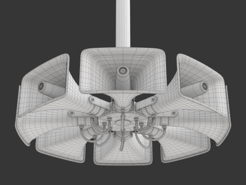 Public Address Speakers 3D Модель