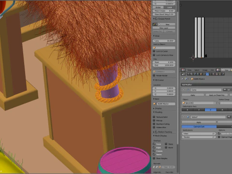 Bar de plage Modèle 3D