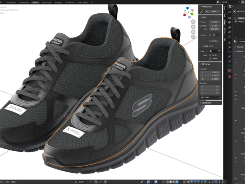 Sneakers Model 3D