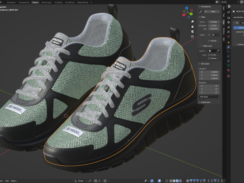 Sneakers Model 3D