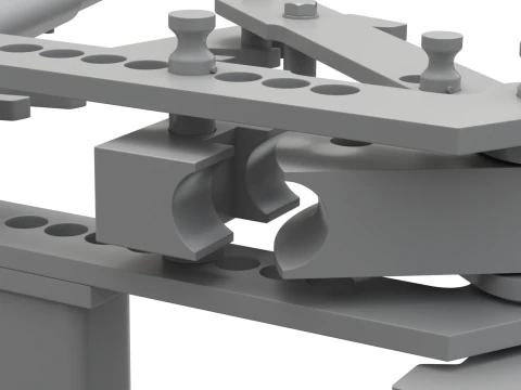 Giętarka do rur Model 3D