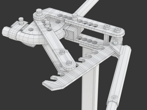 Giętarka do rur Model 3D