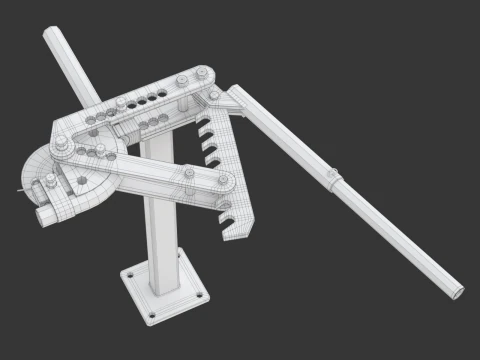 Giętarka do rur Model 3D