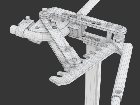 Giętarka do rur Model 3D