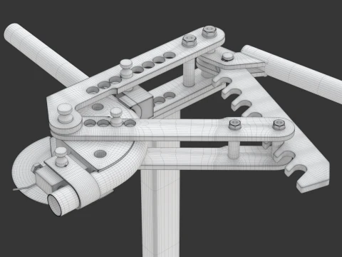 Giętarka do rur Model 3D