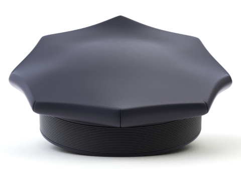 Police Cap 3D Model