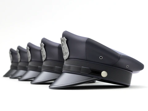 Polis Şapkası 3D Model