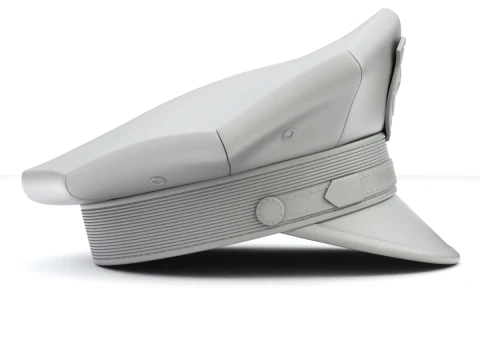 Polis Şapkası 3D Model