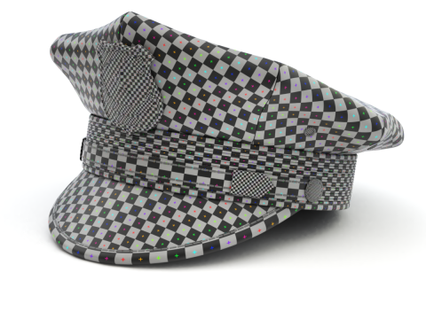 Police Cap 3D Model