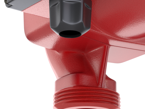 Heating Water Pump with Fittings Modèle 3D