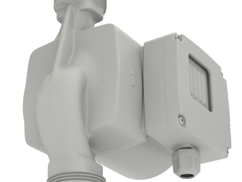 Heating Water Pump with Fittings Modèle 3D