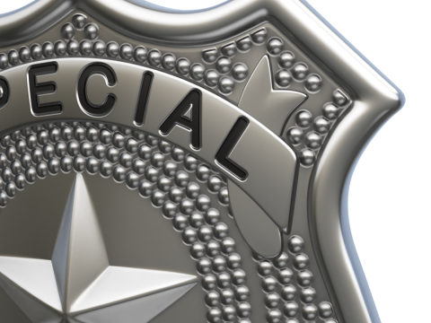 Police Badge 3D Model