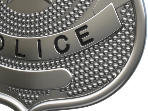 Police Badge 3D Model