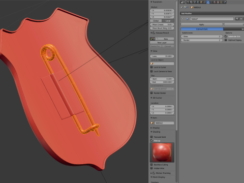 Police Badge 3D Model