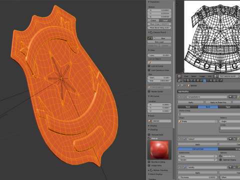 Police Badge 3D Model