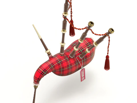 Cornamusa Modello 3D