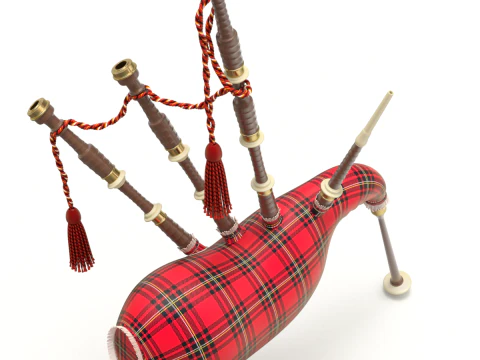 Cornamusa Modello 3D