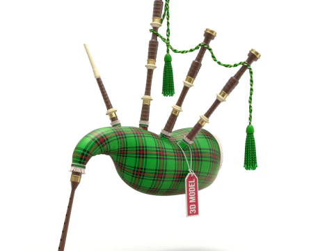 Cornamusa Modello 3D