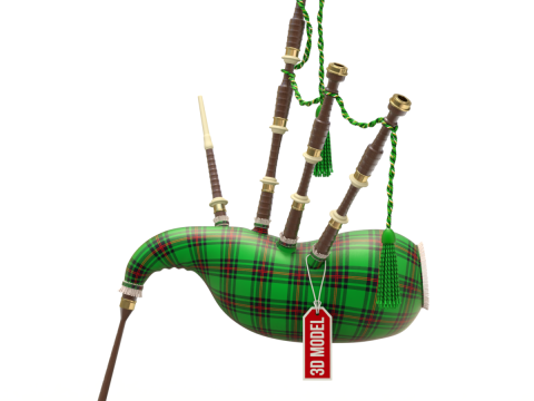 Bagpipe 3D Model