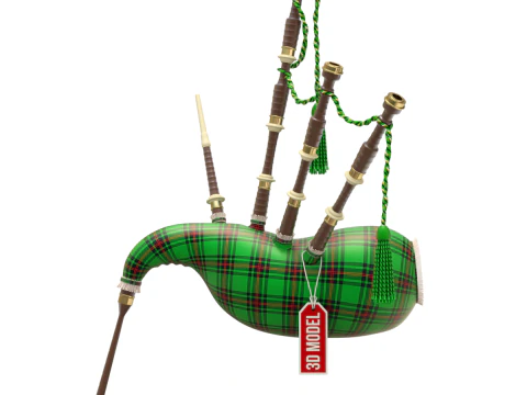 Cornamusa Modello 3D