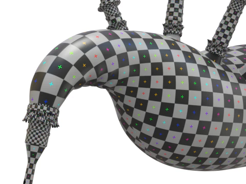 Cornamusa Modello 3D