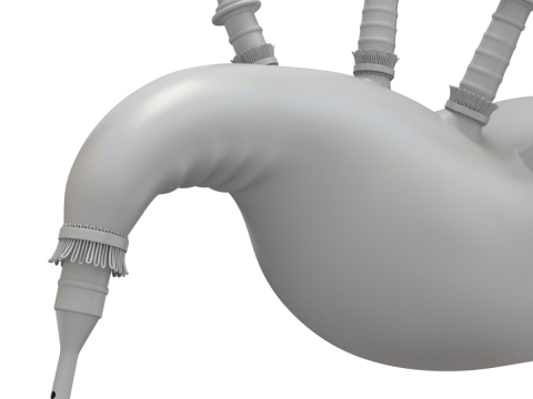 Bagpipe 3D Model